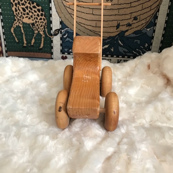 Rare Vintage 1960’s Wooden Car - Picture 4 of 8